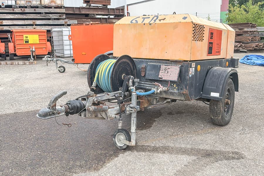 Baustellenkompressor Ingersoll Rand P 130 WDG